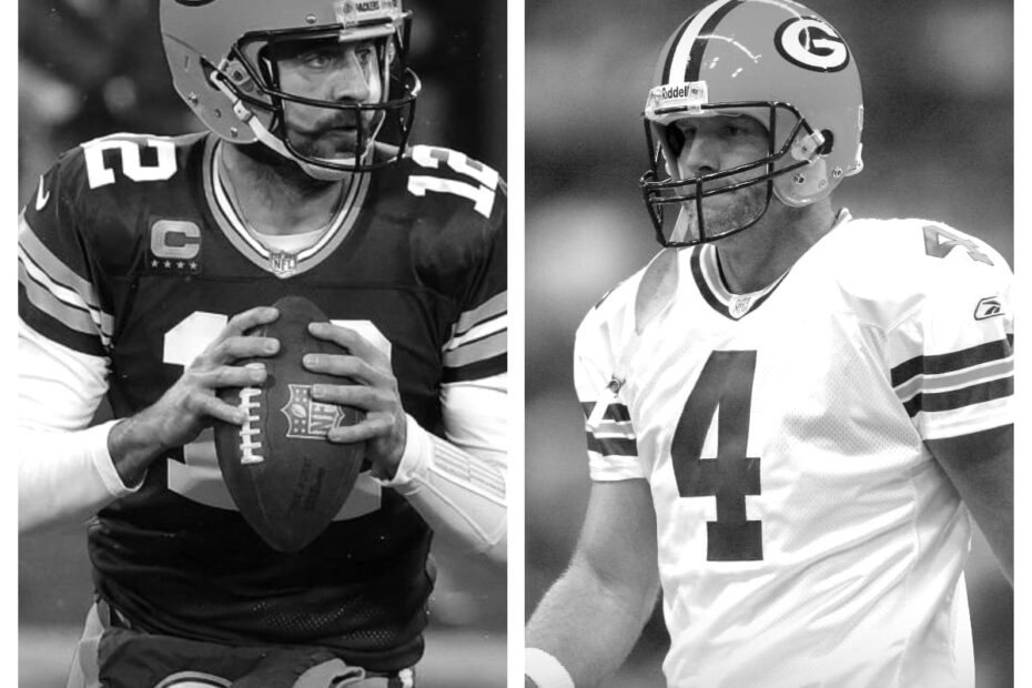 Aaron Rodgers vs Brett Favre
