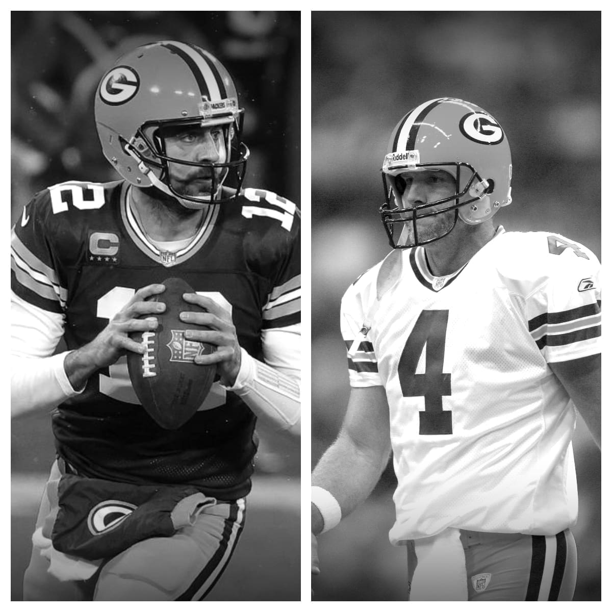 Aaron Rodgers vs Brett Favre