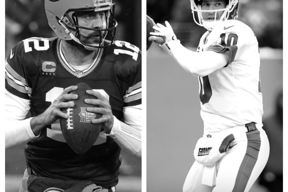 Aaron Rodgers vs Eli Manning
