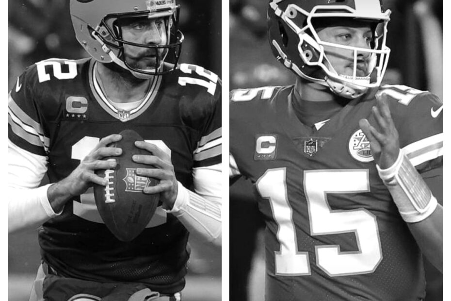 Aaron Rodgers vs Patrick Mahomes