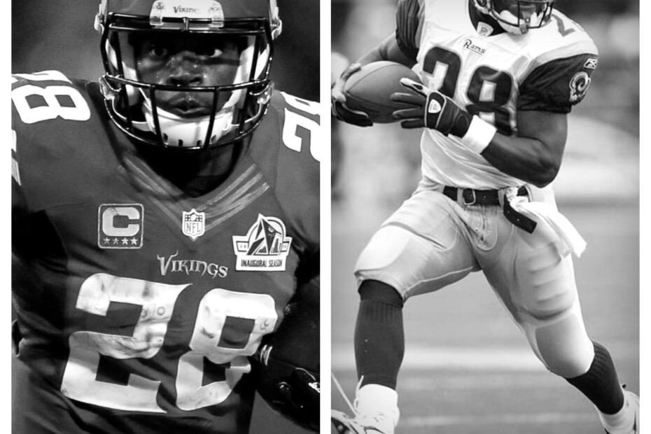 Adrian Peterson vs Marshall Faulk