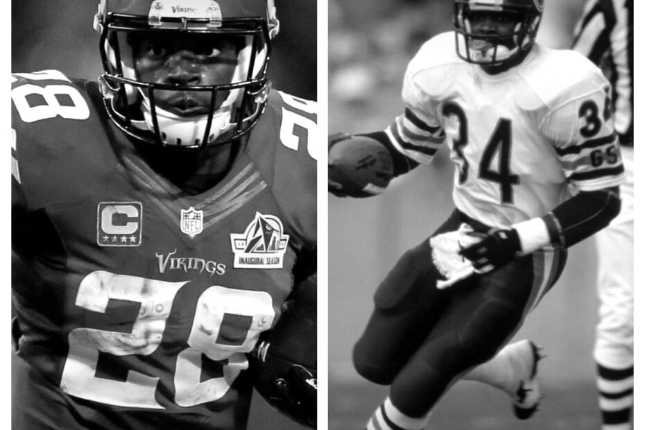 Adrian Peterson vs Walter Payton