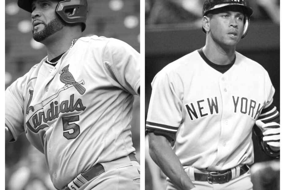 Albert Pujols vs Alex Rodriguez