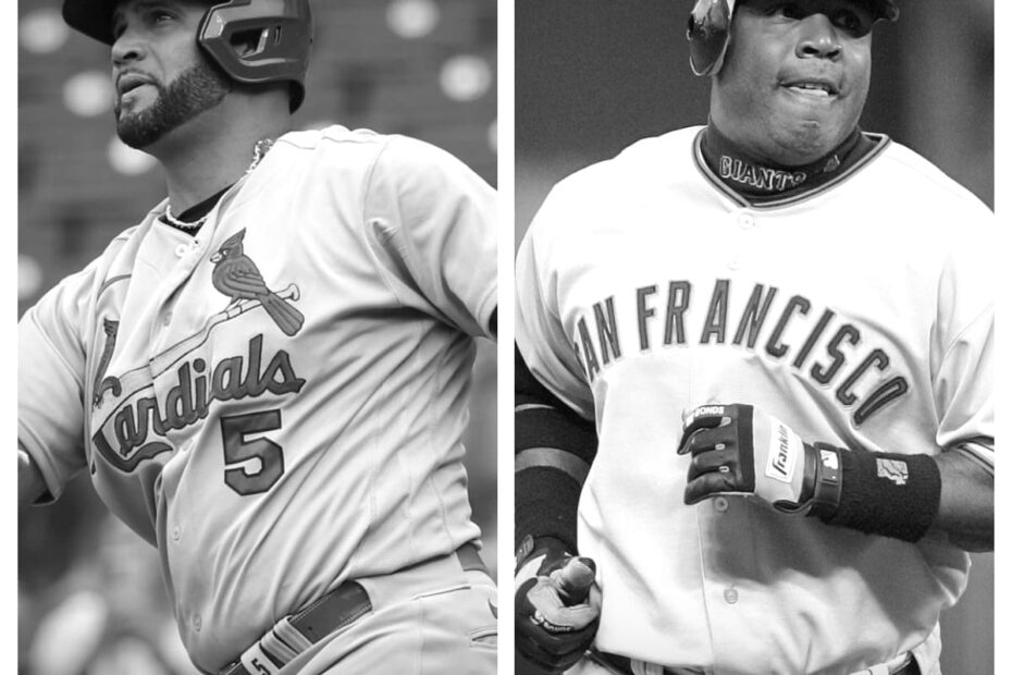 Albert Pujols vs Barry Bonds