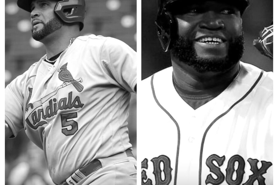 Albert Pujols vs David Ortiz