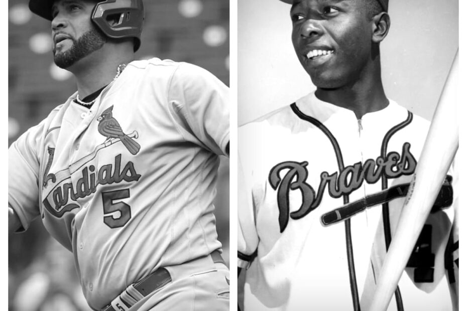 Albert Pujols vs Henry Aaron