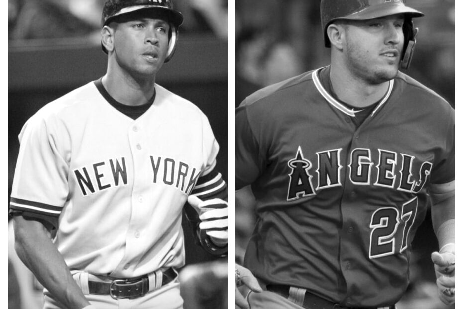 Alex Rodriguez vs Mike Trout