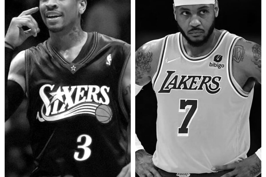 Allen Iverson vs Carmelo Anthony