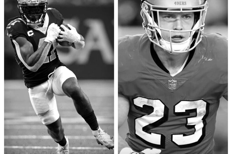 Alvin Kamara vs Christian McCaffrey