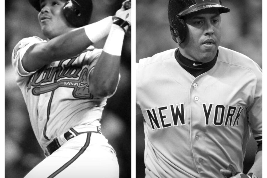 Andruw Jones vs Carlos Beltran