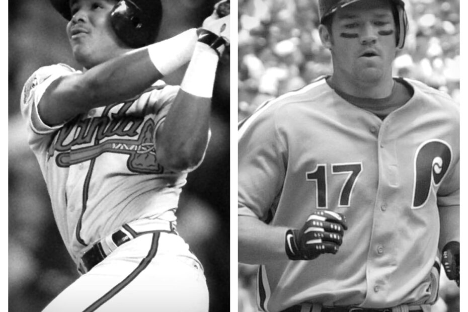Andruw Jones vs Scott Rolen
