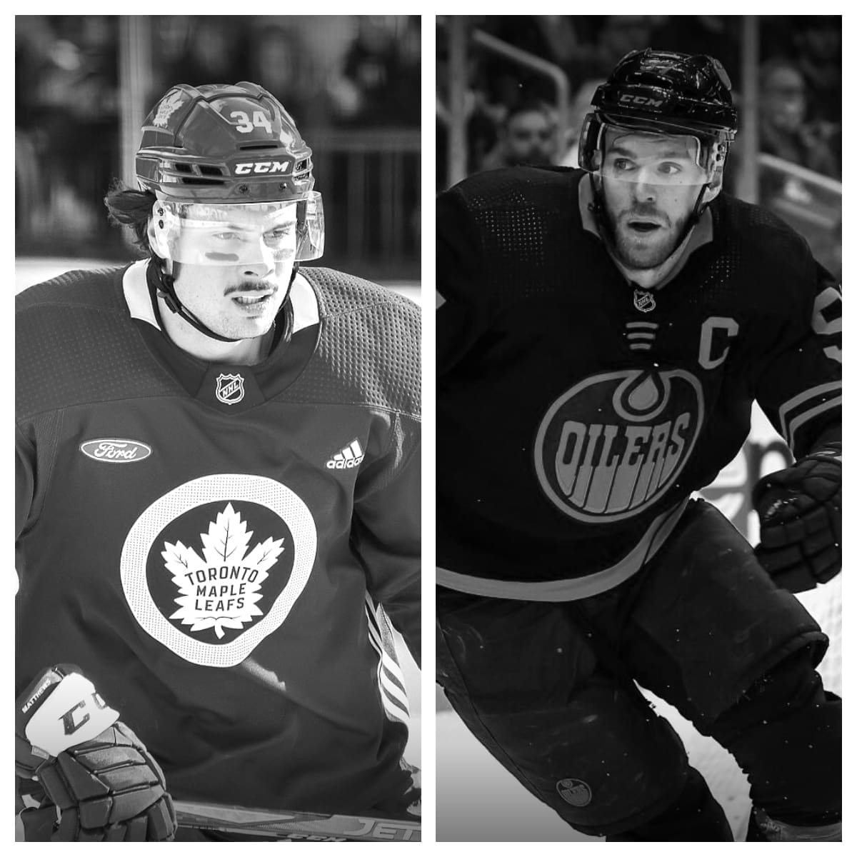 Auston Matthews vs Connor McDavid Stats Comparison Career All Time Stats