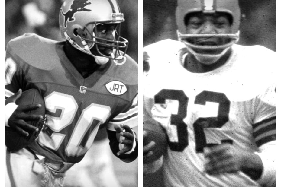 Barry Sanders vs Jim Brown