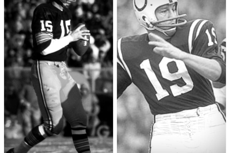 Bart Starr vs Johnny Unitas