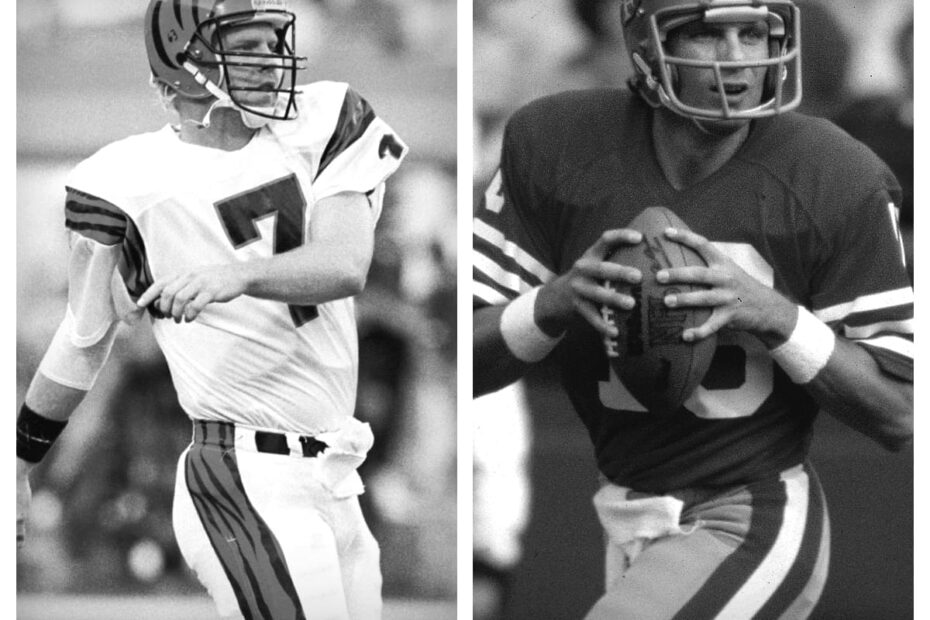 Boomer Esiason vs Joe Montana