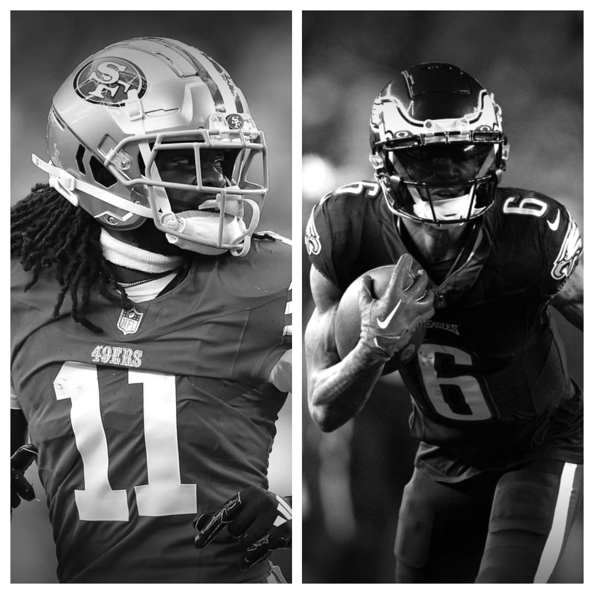 Brandon Aiyuk vs DeVonta Smith