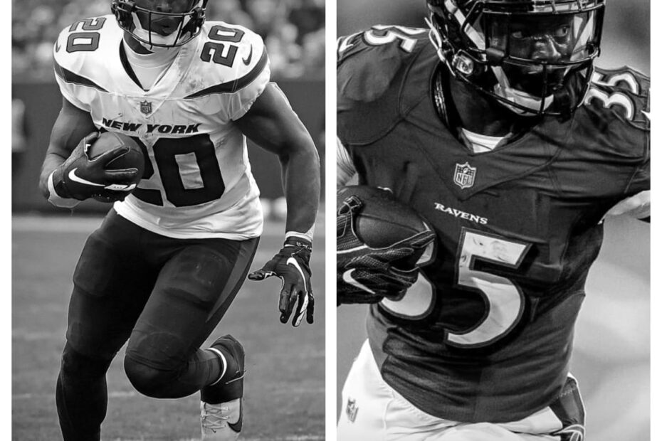 Breece Hall vs Gus Edwards