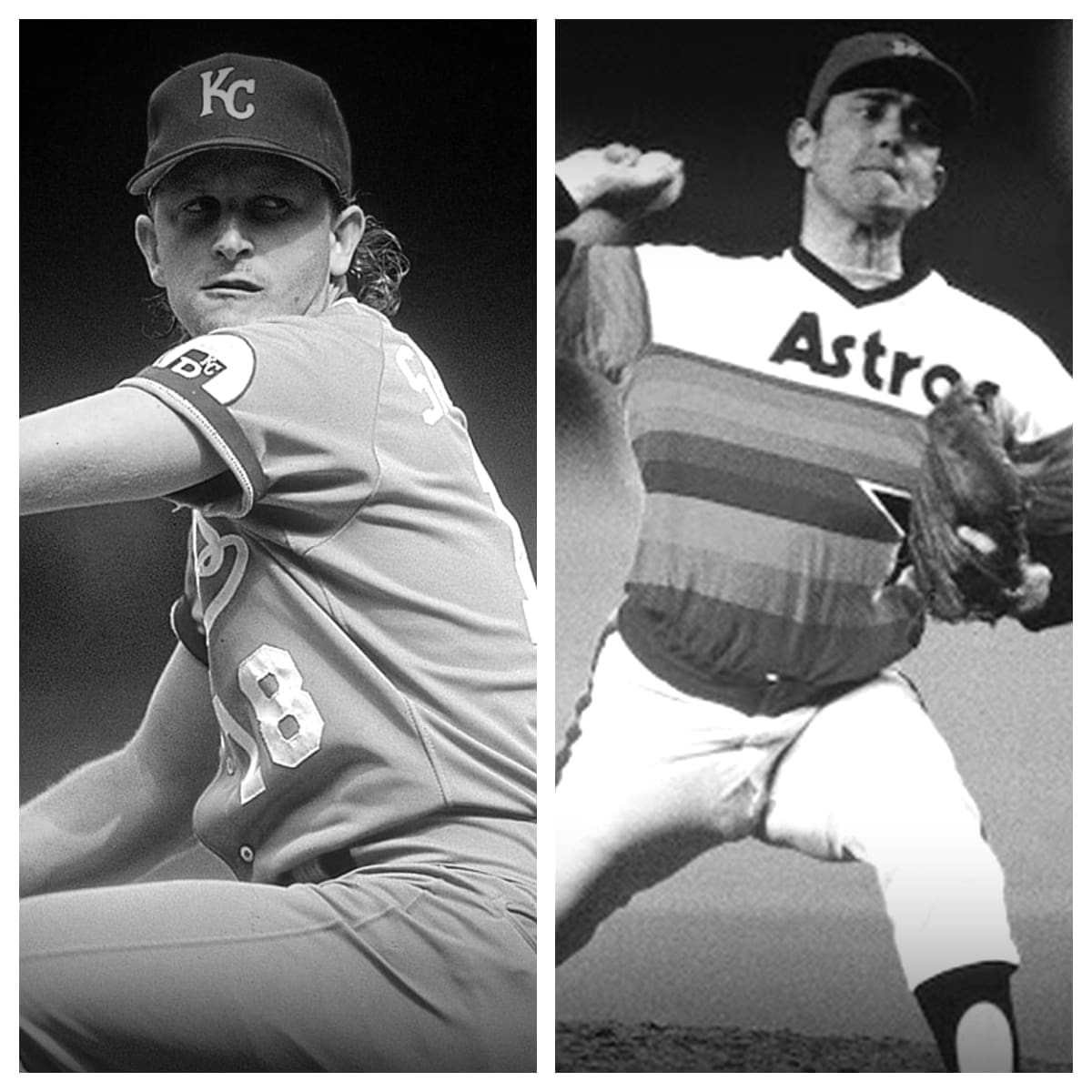 Bret Saberhagen vs Nolan Ryan