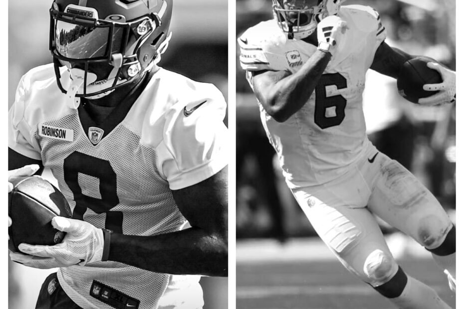 Brian Robinson Jr. vs James Conner