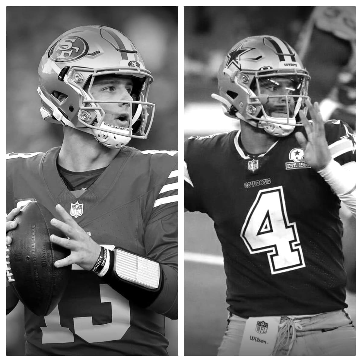 Brock Purdy vs Dak Prescott