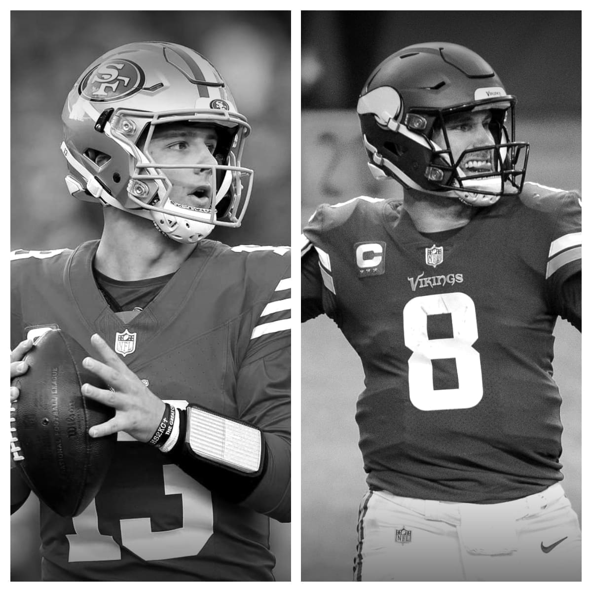 Brock Purdy vs Kirk Cousins
