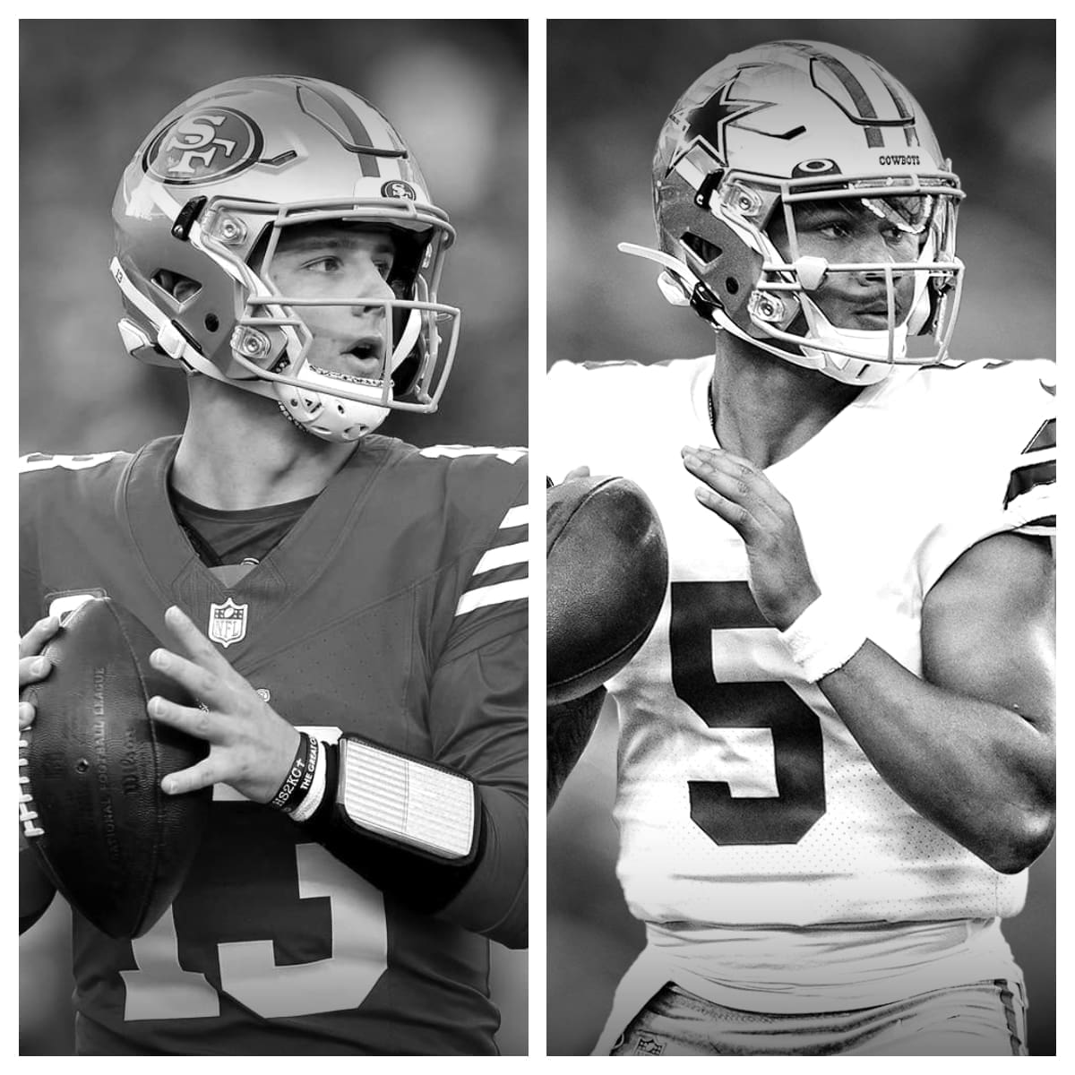 Brock Purdy vs Trey Lance