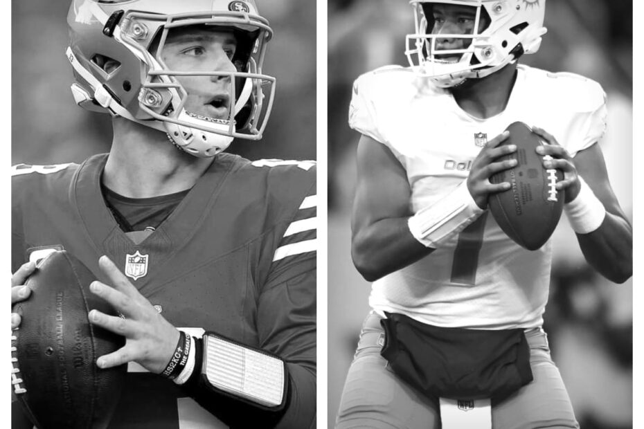 Brock Purdy vs Tua Tagovailoa
