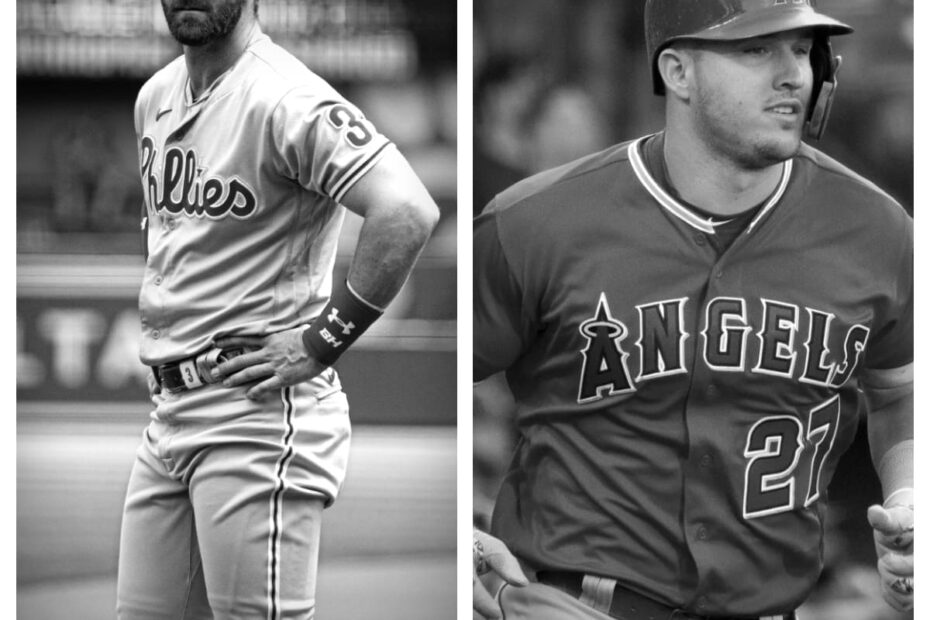Bryce Harper vs Mike Trout