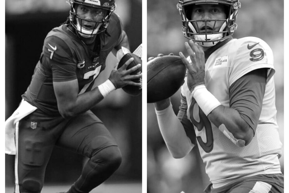 C.J. Stroud vs Matthew Stafford