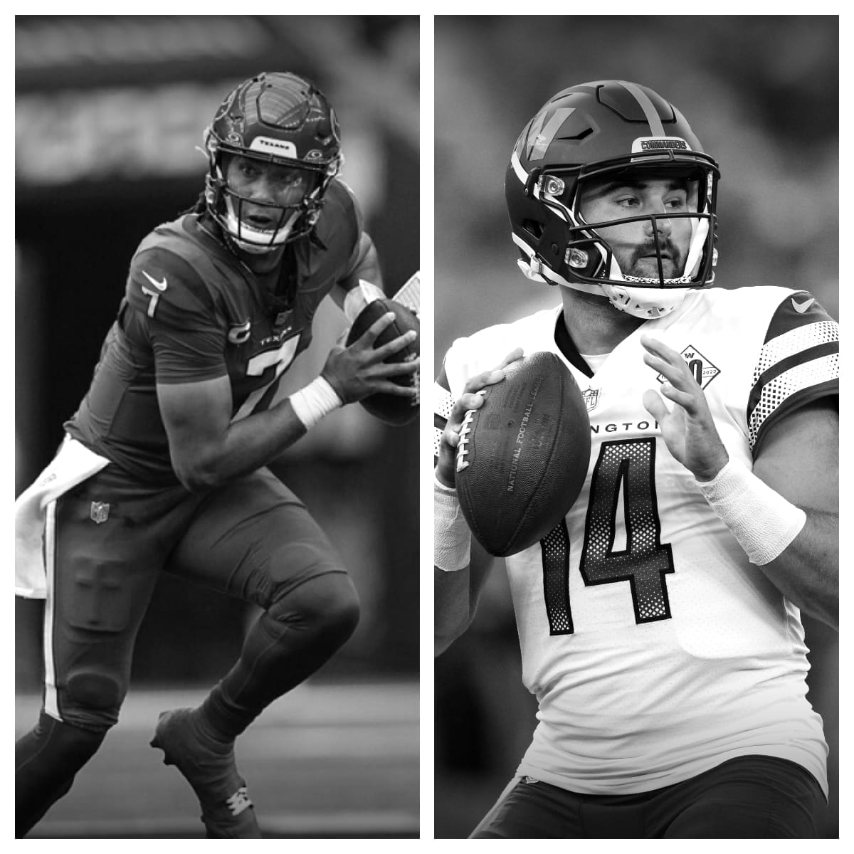 C.J. Stroud vs Sam Howell