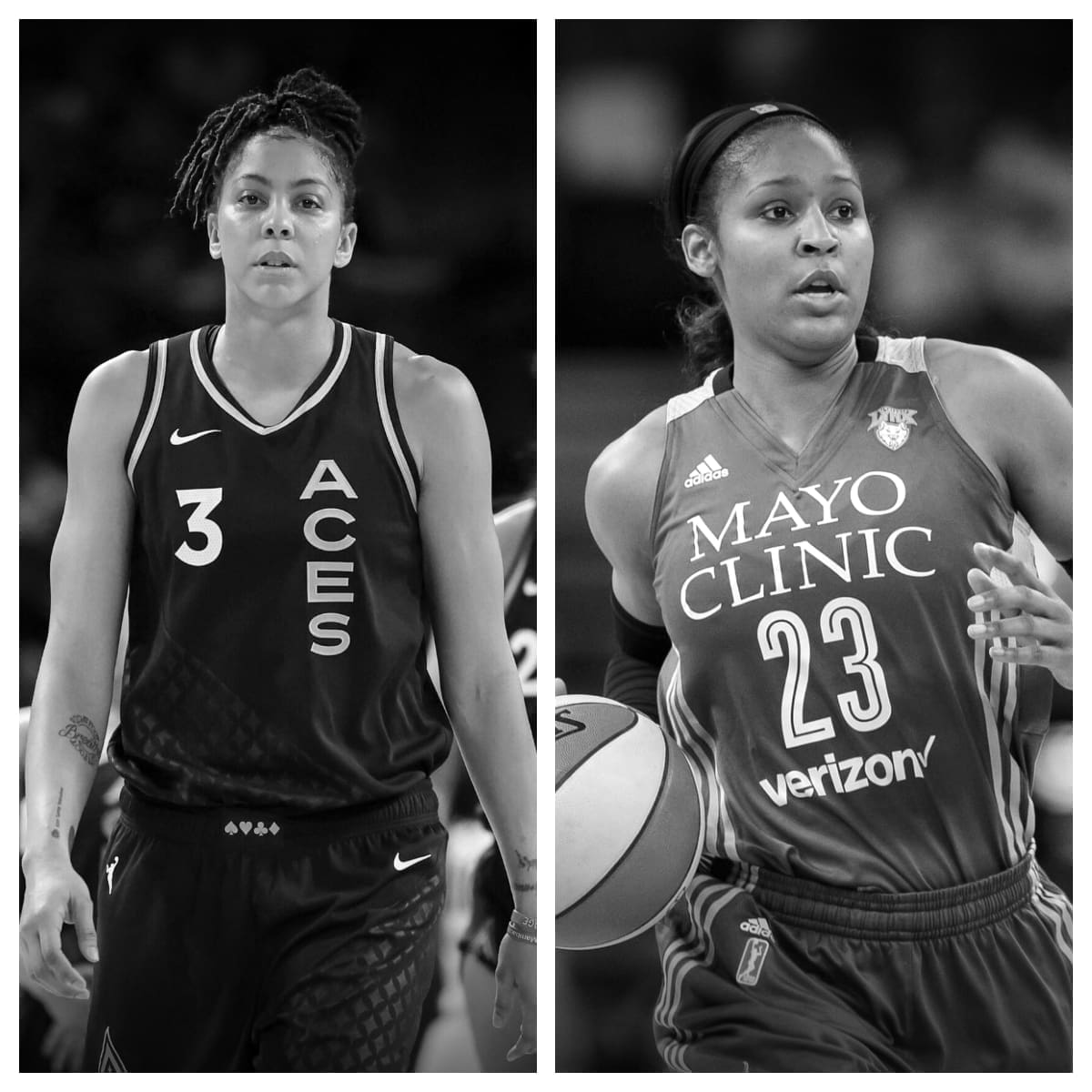 Candace Parker vs Maya Moore