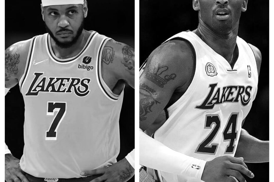 Carmelo Anthony vs Kobe Bryant