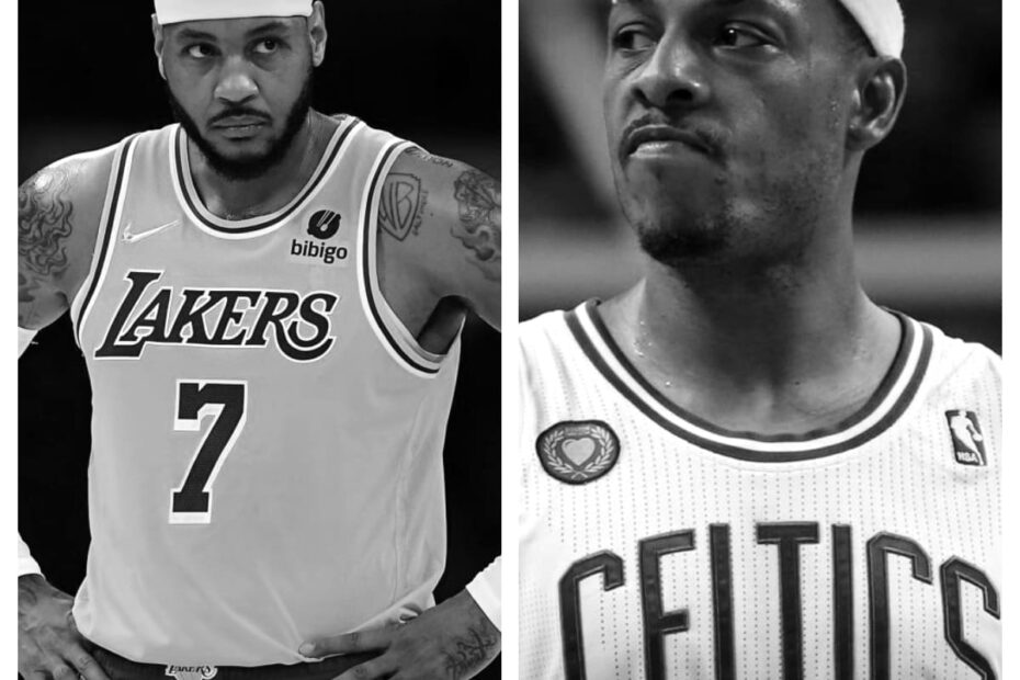 Carmelo Anthony vs Paul Pierce