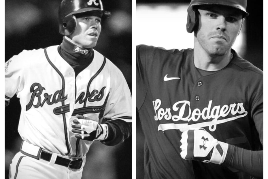 Chipper Jones vs Freddie Freeman