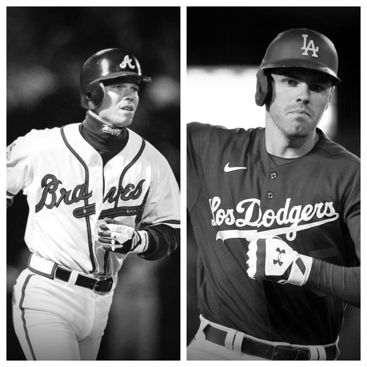 Chipper Jones vs Freddie Freeman
