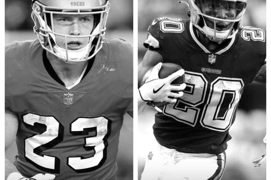 Christian McCaffrey vs Tony Pollard