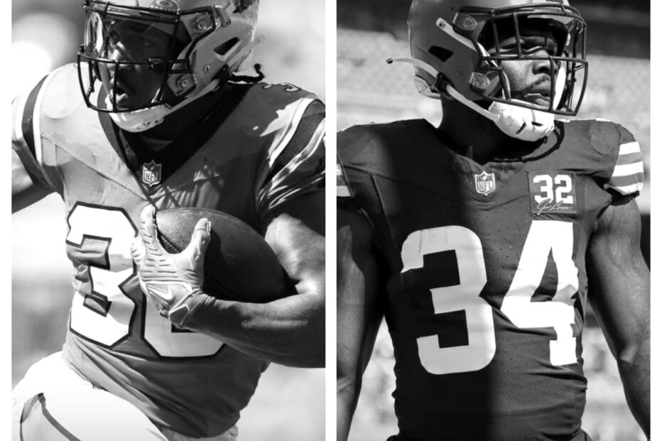Chuba Hubbard vs Jerome Ford