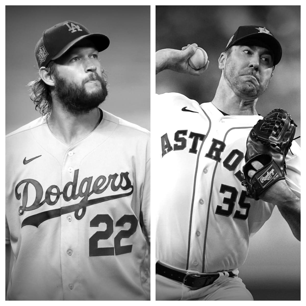 Clayton Kershaw vs Justin Verlander