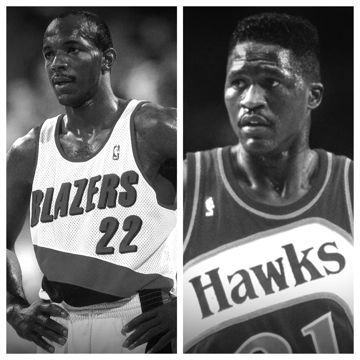 Clyde Drexler vs Dominique Wilkins
