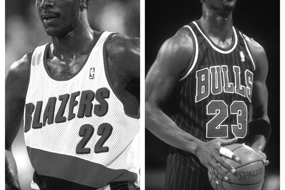 Clyde Drexler vs Michael Jordan