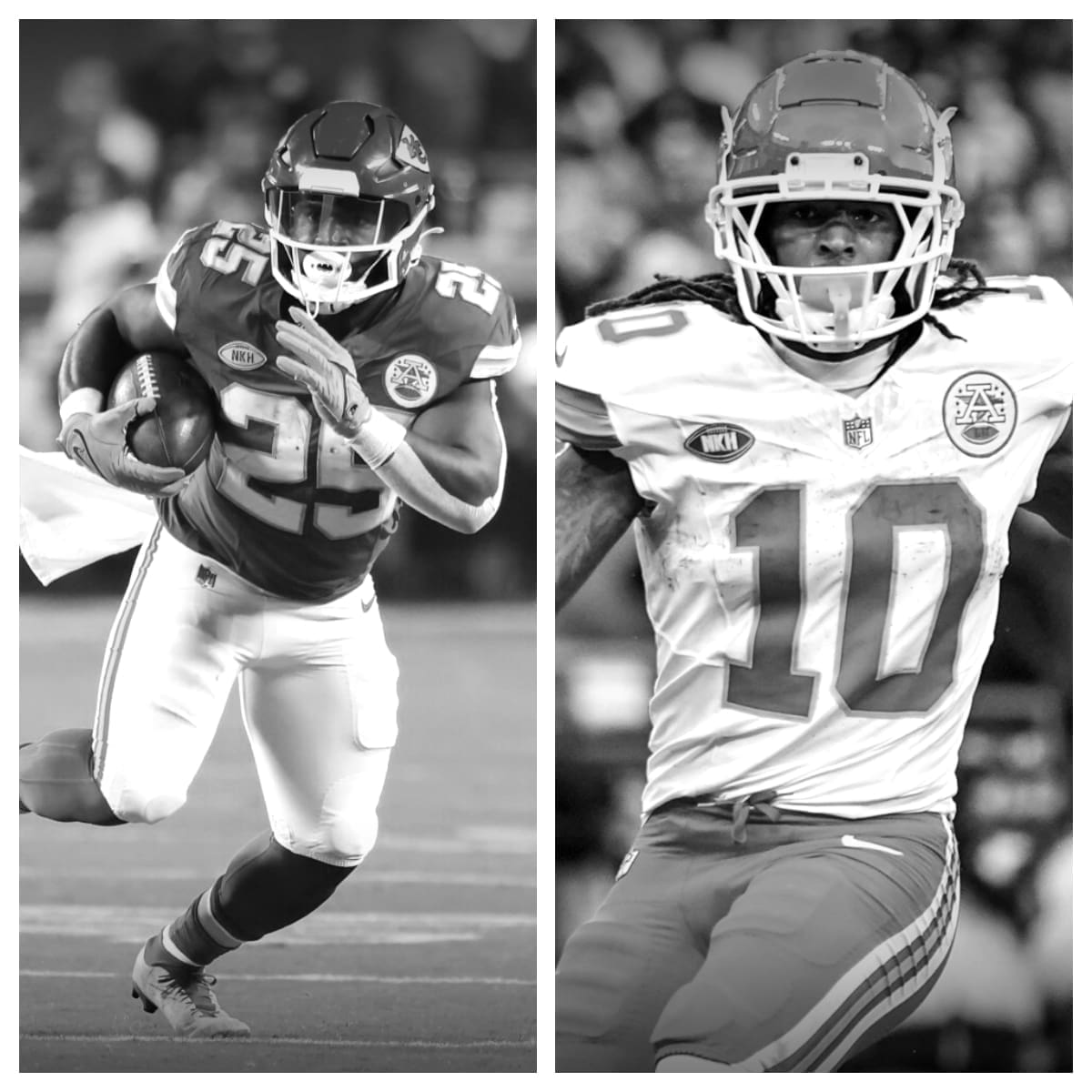 Clyde EdwardsHelaire vs Isiah Pacheco Stats Comparison Career Side