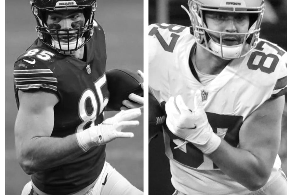Cole Kmet vs Jake Ferguson