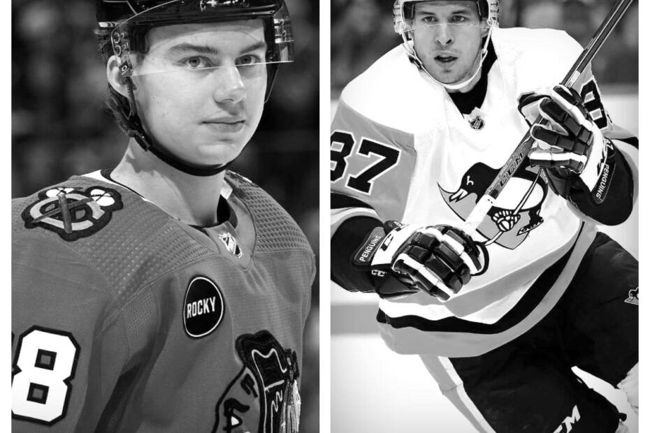Connor Bedard vs Sidney Crosby