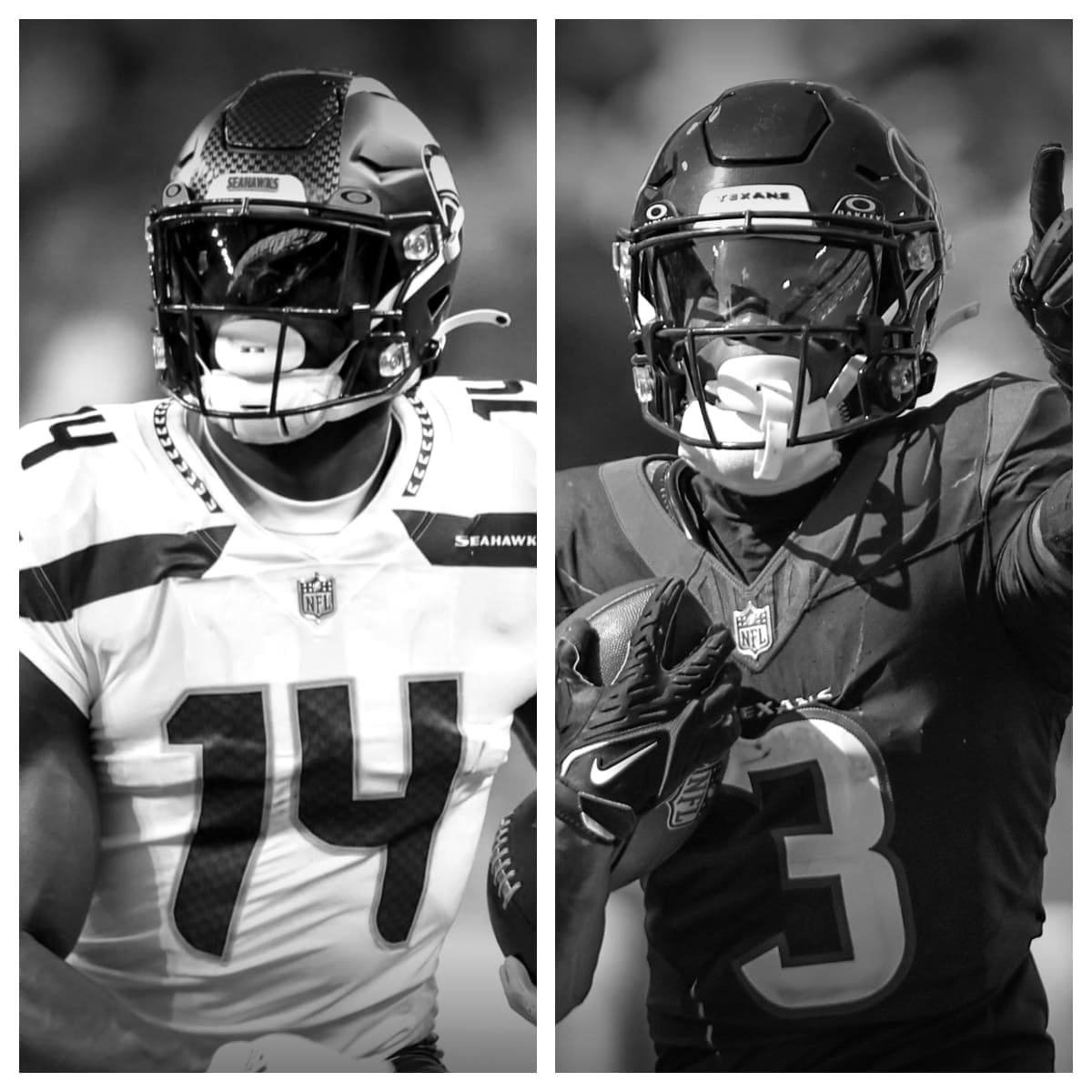 D.K. Metcalf vs Tank Dell