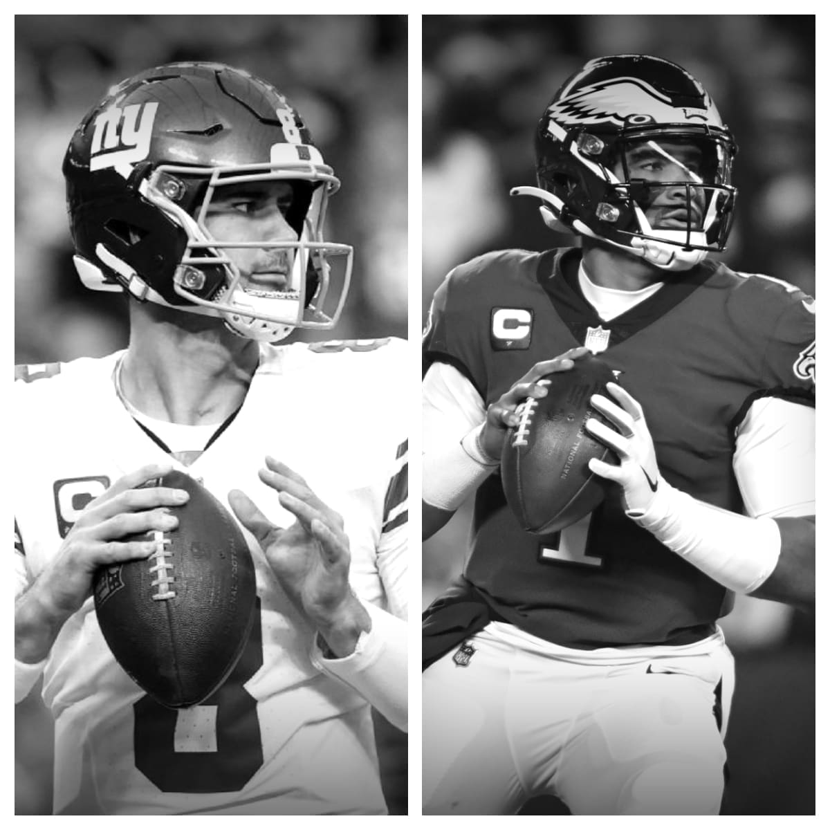Daniel Jones vs Jalen Hurts