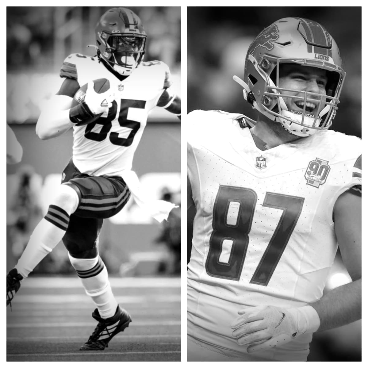 David Njoku vs Sam Laporta