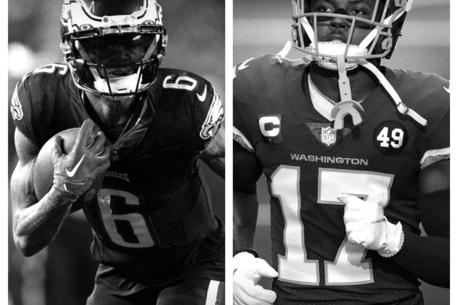 DeVonta Smith vs Terry McLaurin