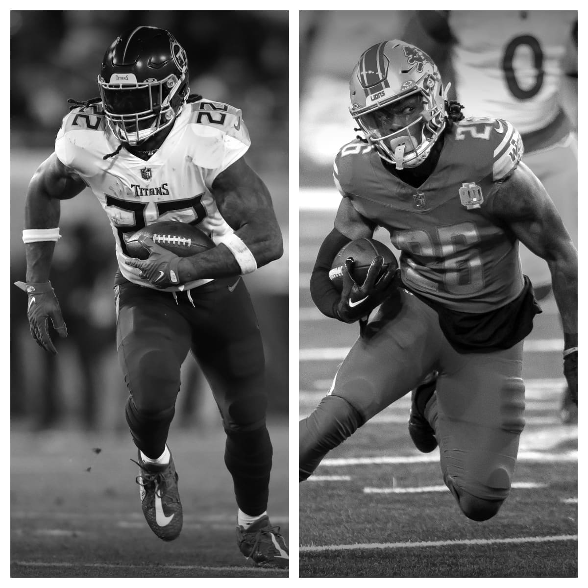 Derrick Henry vs Jahmyr Gibbs