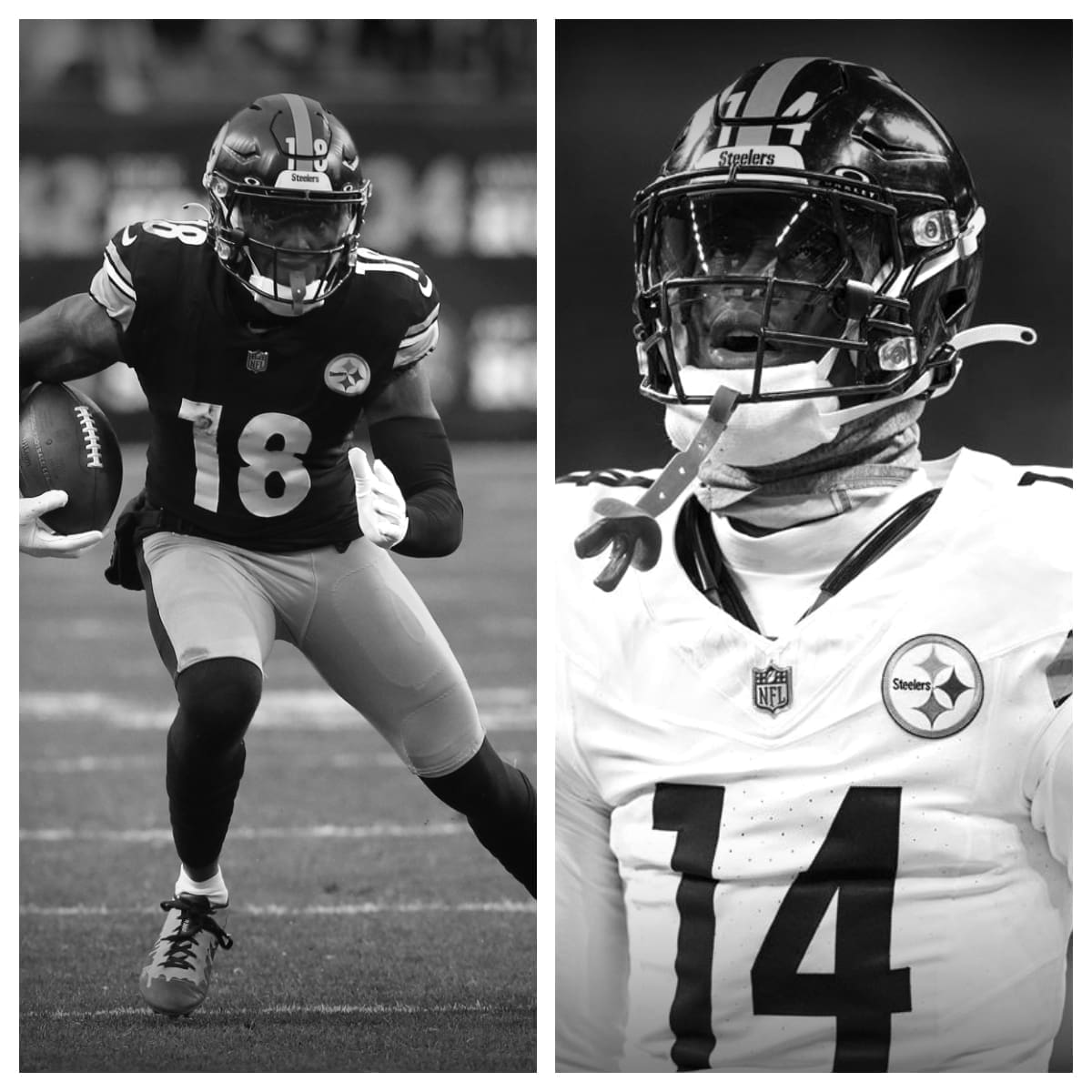 Diontae Johnson vs George Pickens