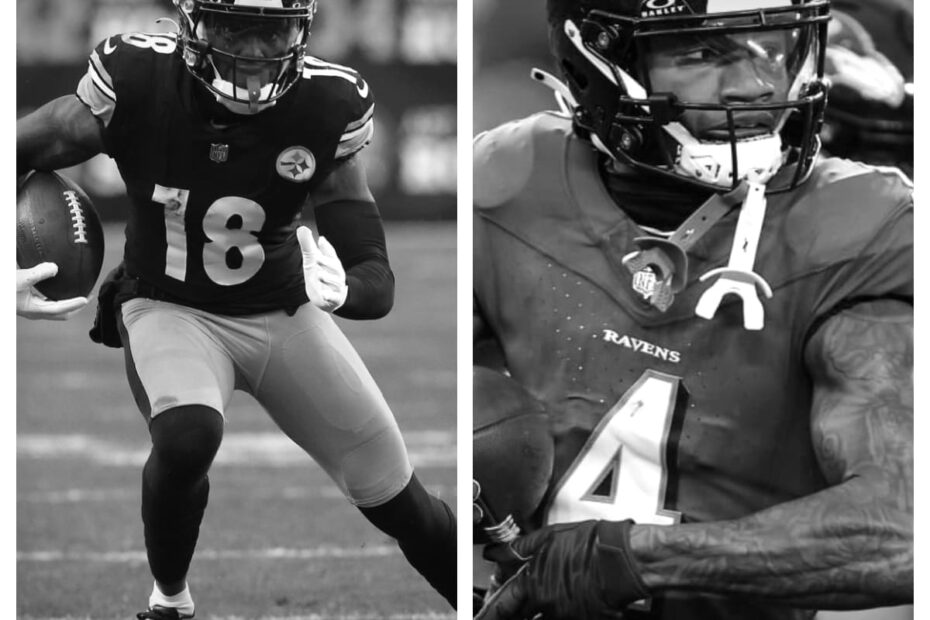 Diontae Johnson vs Zay Flowers